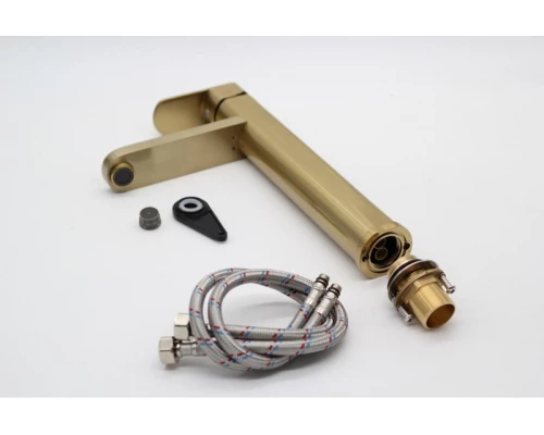 06012-D Смеситель для умыв (ВЫСОКИЙ БРОНЗА) "GANZER" (8/1шт)