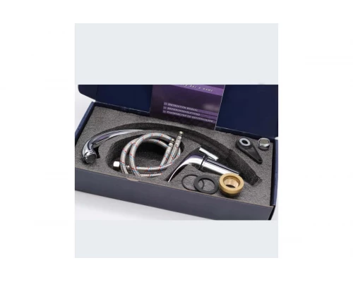 Смеситель для кухни из латуни с поворотным изливом Ganzer GZ08021