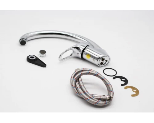 08023-1 Смеситель однорычажный для кухни "GANZER"  (10/1шт)