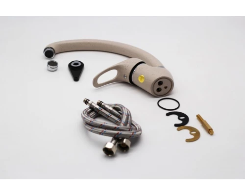 08023-1А Смеситель однорычажный для кухни "GANZER" (10/1шт)