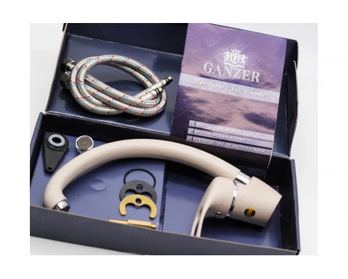 08023-1А Смеситель однорычажный для кухни "GANZER" (10/1шт)