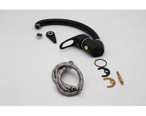 08023-1С Смеситель однорычажный для кухни "GANZER"  (10/1шт)