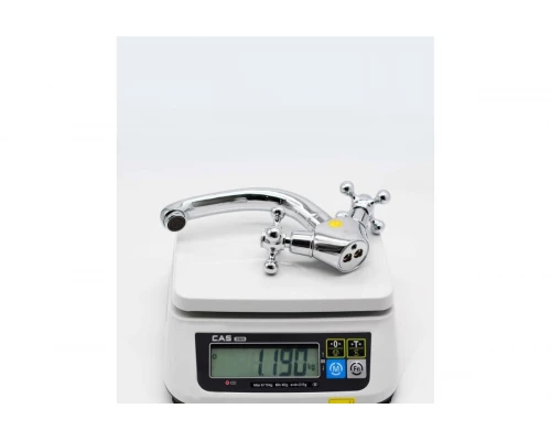 09011 Смеситель двухвент для умывальника "GANZER"