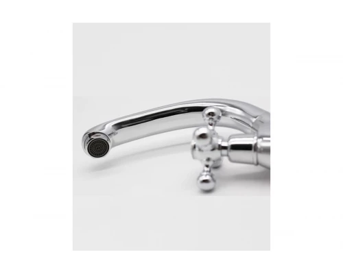 09011 Смеситель двухвент для умывальника "GANZER"