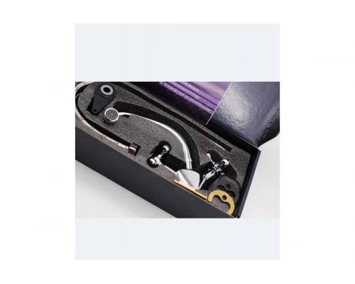 09011 Смеситель двухвент для умывальника "GANZER"