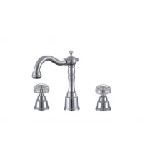 09015 Смеситель на борт раковины (3-отв) "GANZER"  (10/1шт)