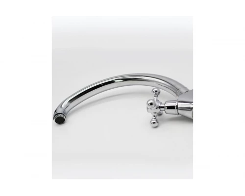 09021 Смеситель двухвентельный для кухни "GANZER"  (10/1шт)