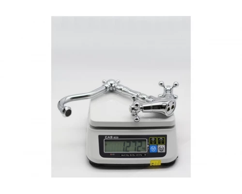 09022 Смеситель 2-ух ручный для кухни "GANZER"  (10/1шт)