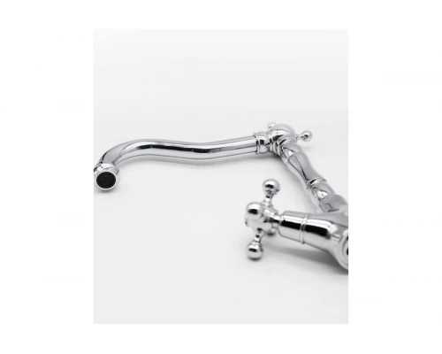 09022 Смеситель 2-ух ручный для кухни "GANZER"  (10/1шт)