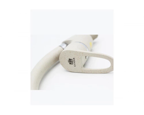 10021-B Смеситель для кухни (СВЕТЛО-БЕЖ.) "GANZER" (10/1шт)