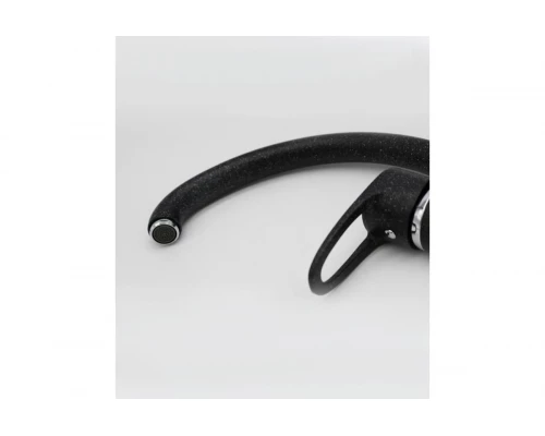 Смеситель для кухни с поворотным изливом из латуни Ganzer  GZ10021-C черный