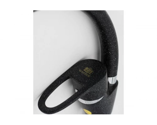 Смеситель для кухни с поворотным изливом из латуни Ganzer  GZ10021-C черный