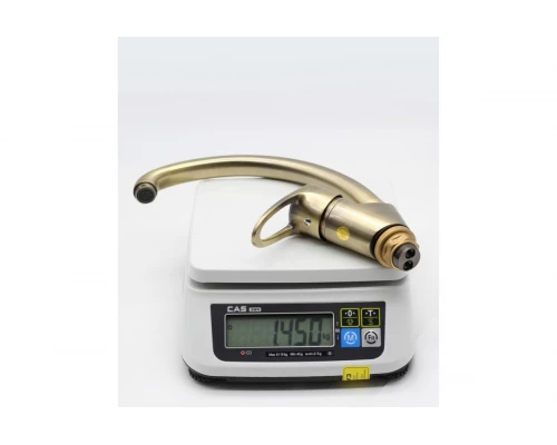 10021-D Смеситель (БРОНЗА) для кухни "GANZER