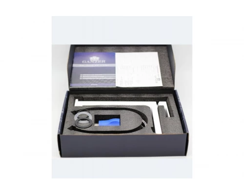 Высокий смеситель для раковины (умывальника)Ganzer GZ12016F  белый