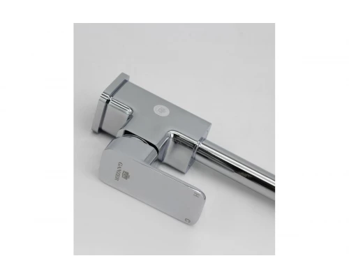 Смеситель для кухни из латуни с поворотным изливом Ganzer GZ12022 цветом хром