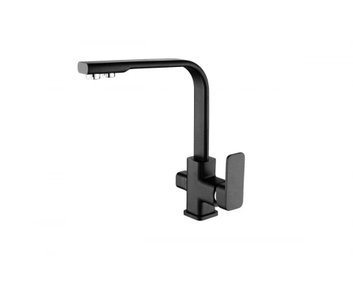 Смеситель для кухни под фильтр Ganzer GZ12025-C черный