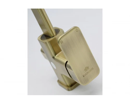 12025-D Смеситель (БРОНЗА) с фильтром "GANZER"  (10/1шт)