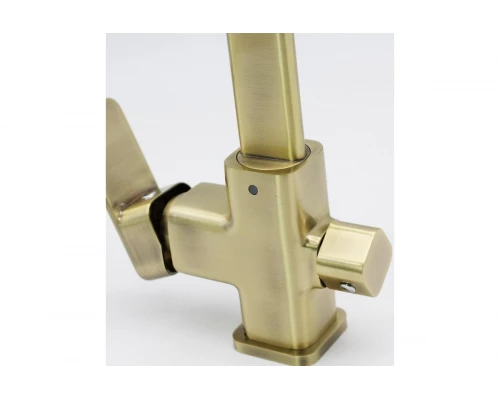 12025-D Смеситель (БРОНЗА) с фильтром "GANZER"  (10/1шт)