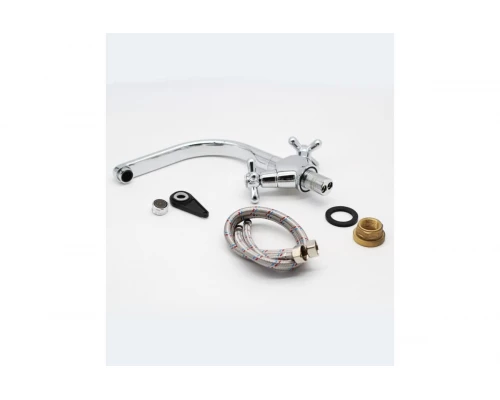 13011 Смеситель двухвентельный для кухни "GANZER"  (10/1шт)