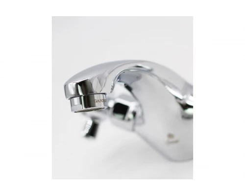 15012 Смеситель двухвент для умывальника "GANZER"