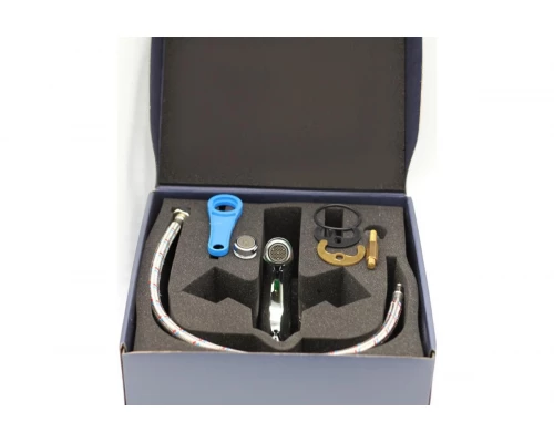 15012 Смеситель двухвент для умывальника "GANZER"