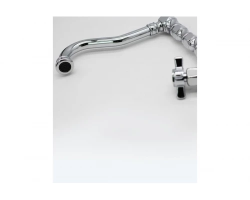 Cмеситель для кухни из латуни с поворотным изливом  в стиле ретро Ganzer GZ15022