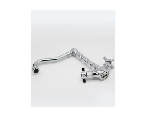 Cмеситель для кухни из латуни с поворотным изливом  в стиле ретро Ganzer GZ15022