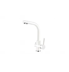 Смеситель для кухни с подключением под фильтр Ganzer  GZ16025-F белый