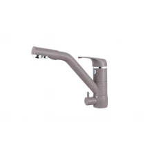 Смеситель для кухни с подключением к фильтру Ganzer GZ16026-А песочный