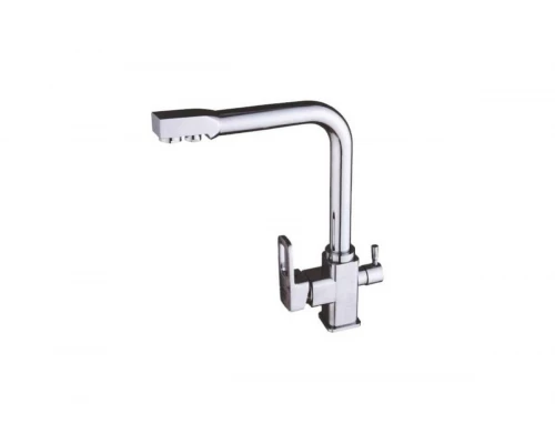 16032 Смеситель для кухни на две воды "GANZER"  (10/1шт)