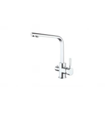 Смеситель для кухни с подключением под фильтр Ganzer GZ16034  хром