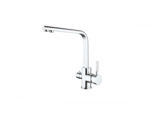 Смеситель для кухни с подключением под фильтр Ganzer GZ16034  хром