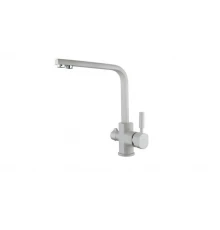 Смеситель для кухни с подключением под фильтр Ganzer GZ16034-М Светло-бежевый