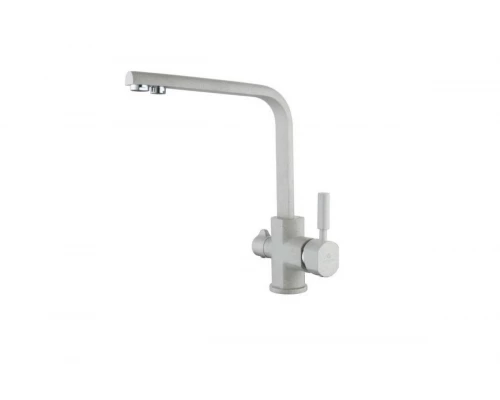 Смеситель для кухни с подключением под фильтр Ganzer GZ16034-М Светло-бежевый