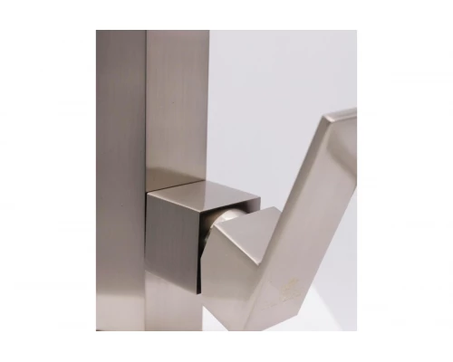 16037-G Смеситель для кухни с пруж. изливом (САТИН)  GANZER