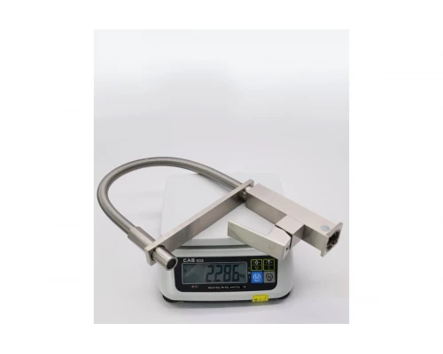 16037-G Смеситель для кухни с пруж. изливом (САТИН)  GANZER