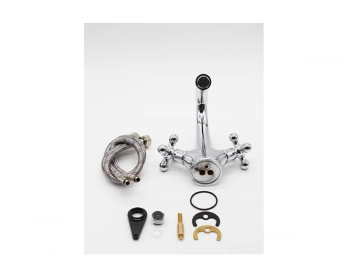 Смеситель для умывальника Ganzer GZ17011 хром