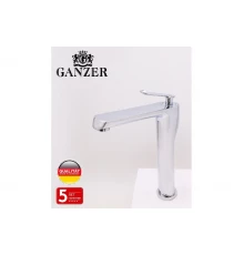 Высокий смеситель для раковины-чаши Ganzer GZ20012 хром