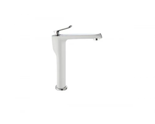Высокий смеситель для раковины-чаши Ganzer  GZ20012-F белый