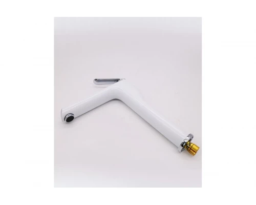 Высокий смеситель для раковины-чаши Ganzer  GZ20012-F белый