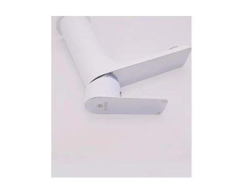 Смеситель для раковины и умывальника из латуни Ganzer  GZ21011-F белый