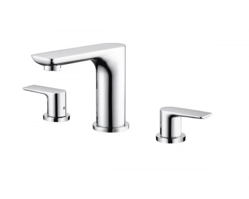 21015 Смеситель на борт раковины (3-отв) GANZER  (10/1шт)