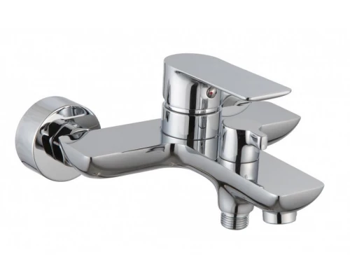 Смеситель для ванны и душа с лейкой и шлангом GANZER GZ21031 хром