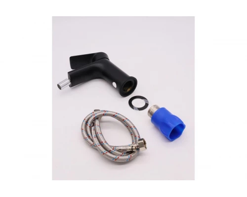 Смеситель Ganzer для биде из латуни GZ21051-C черный/хром