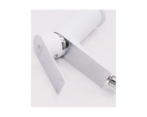 Смеситель Ganzer для биде из латуни GZ21051-F белый/хром