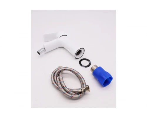 Смеситель Ganzer для биде из латуни GZ21051-F белый/хром