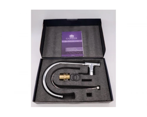 22021 Смес. однорычажный для кухни "GANZER" (10/1шт)