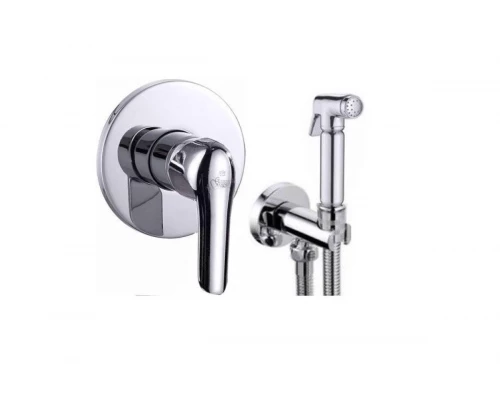 Смеситель гигиенического душа скрытого монтажа Ganzer GZ24056  хром