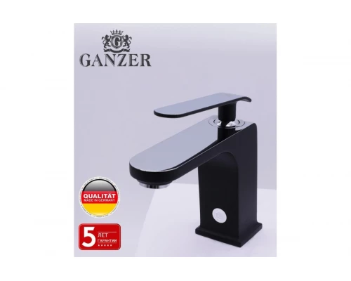 Смеситель для умывальника  GANZER GZ26011-C черный