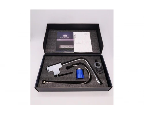 Смеситель для кухни с поворотным изливом из латуни Ganzer GZ26021 цвет